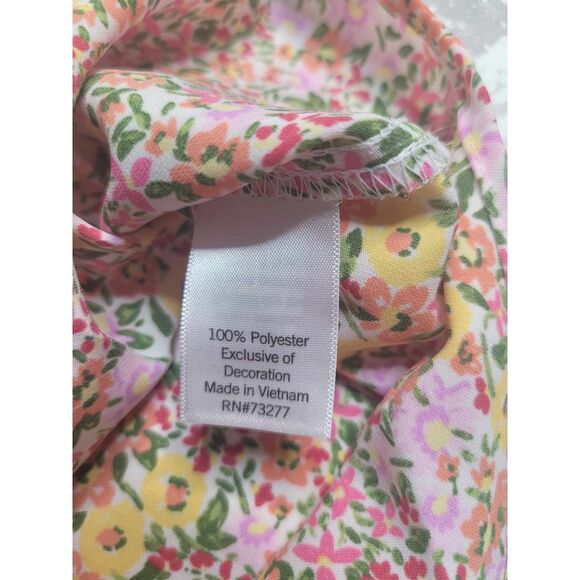 3322 Lauren Conrad‎ Floral SS Blouse Women's 2XL - Picture 7 of 7